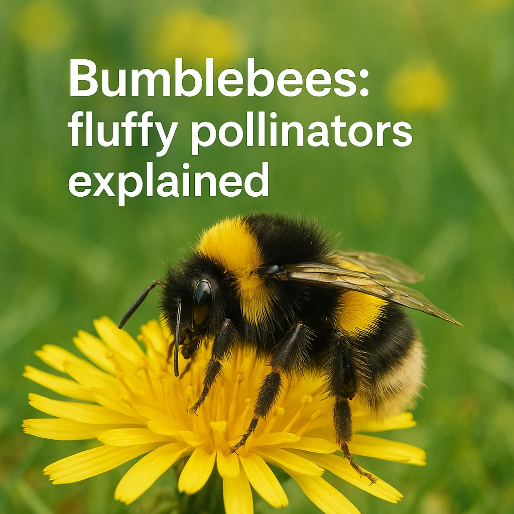 Bumblebees: fluffy pollinators explained