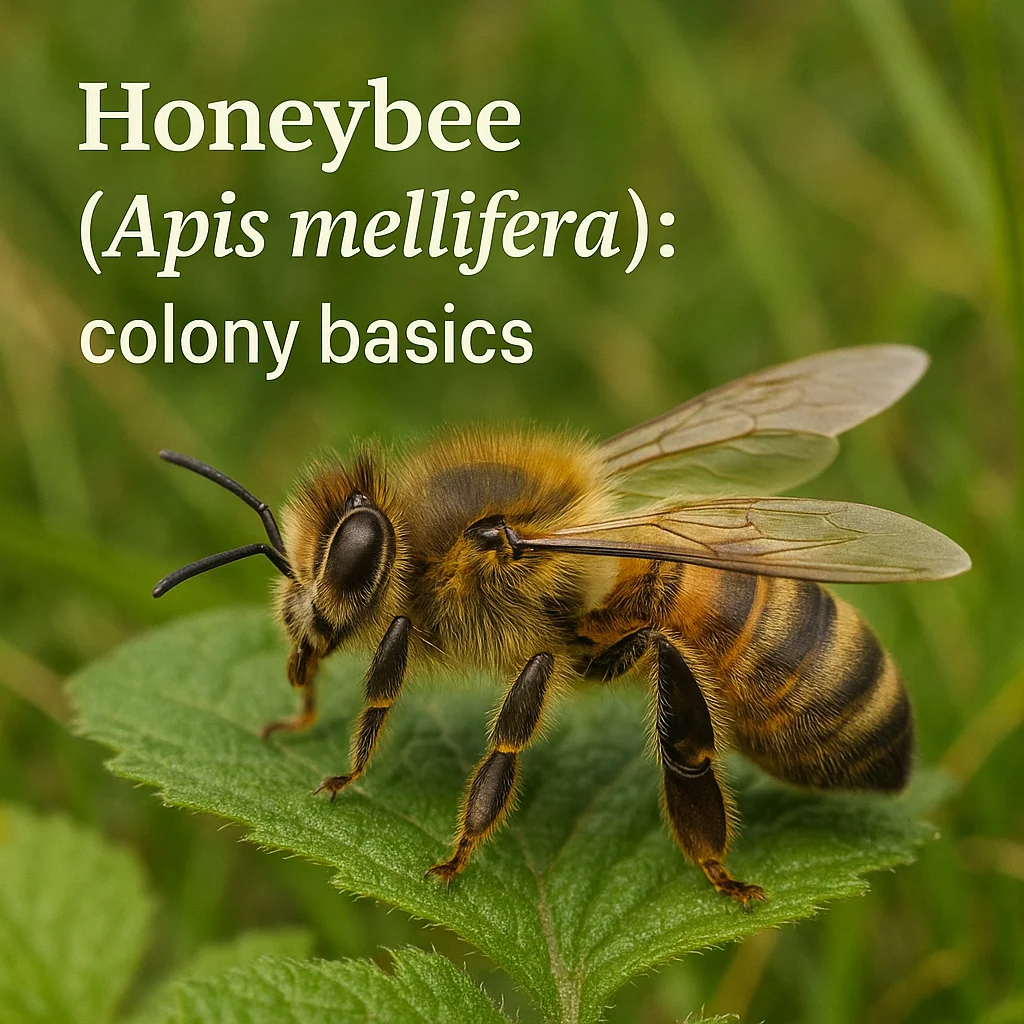 Honeybee (Apis mellifera): colony basics