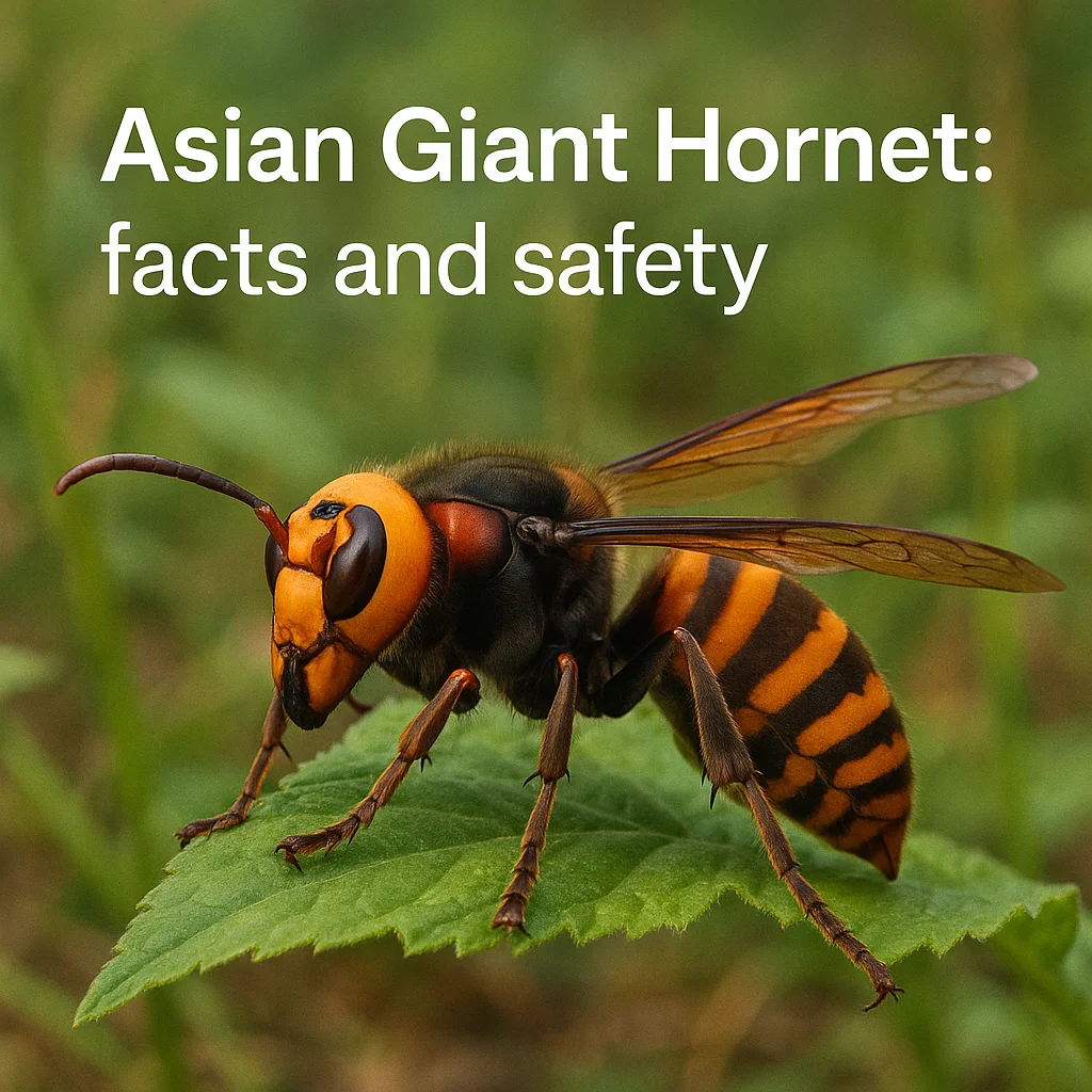 Asian Giant Hornet: facts and safety