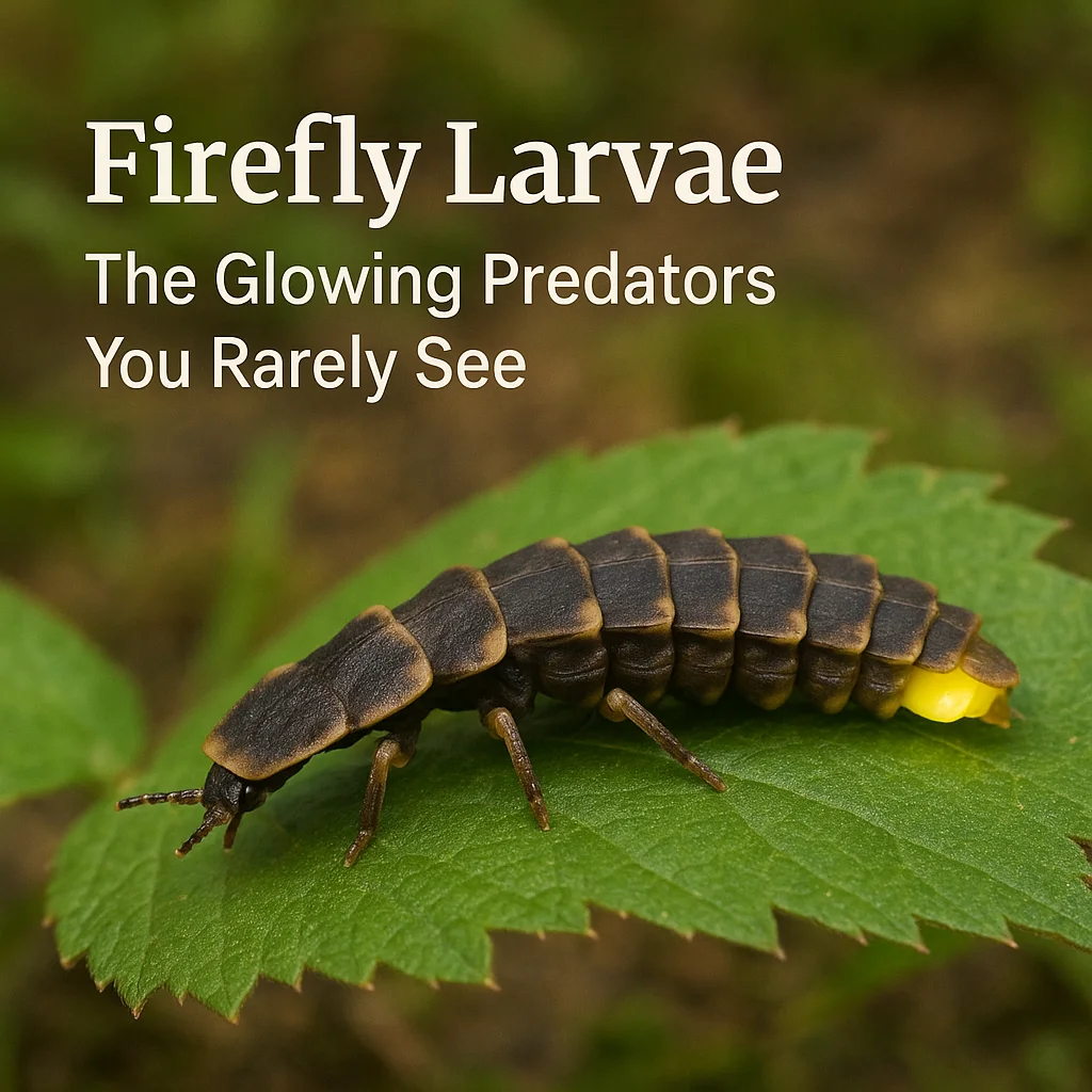 Firefly Larvae The Glowing Predators You Rarely See