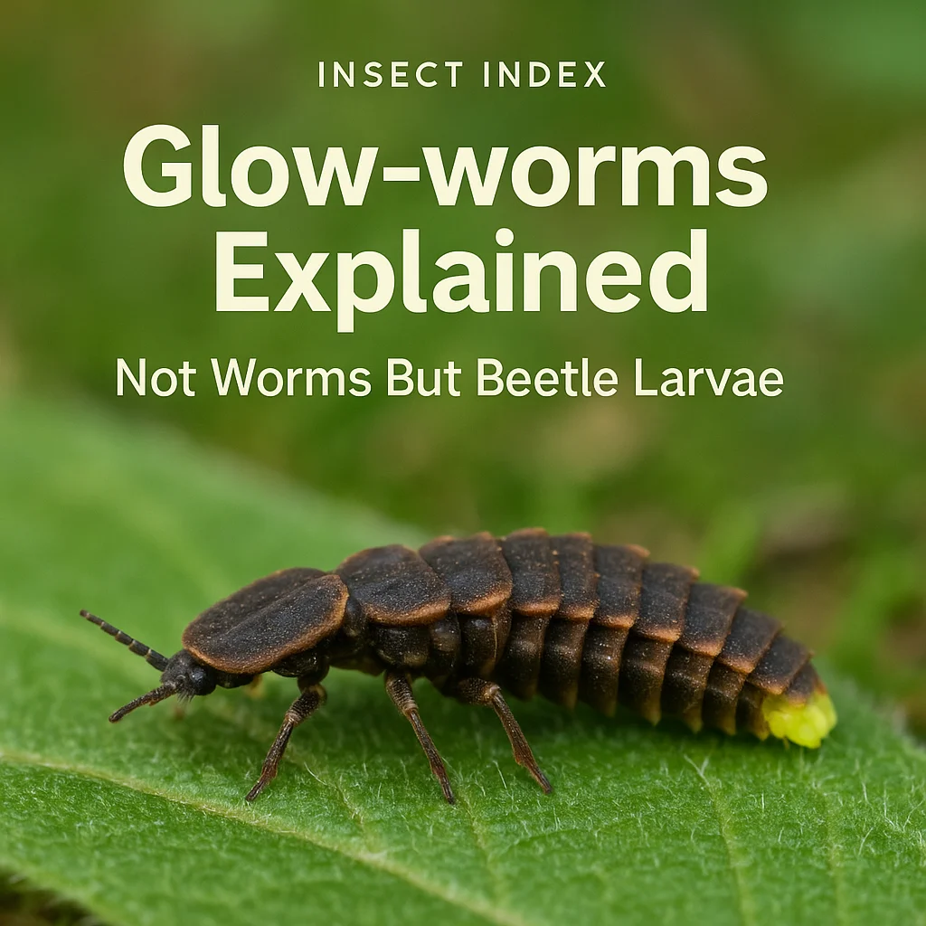 Glow-worms Explained Not Worms But Beetle Larvae