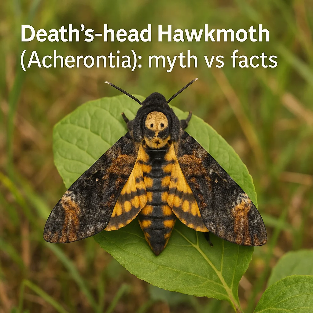 Death’s-head Hawkmoth (Acherontia): myth vs facts