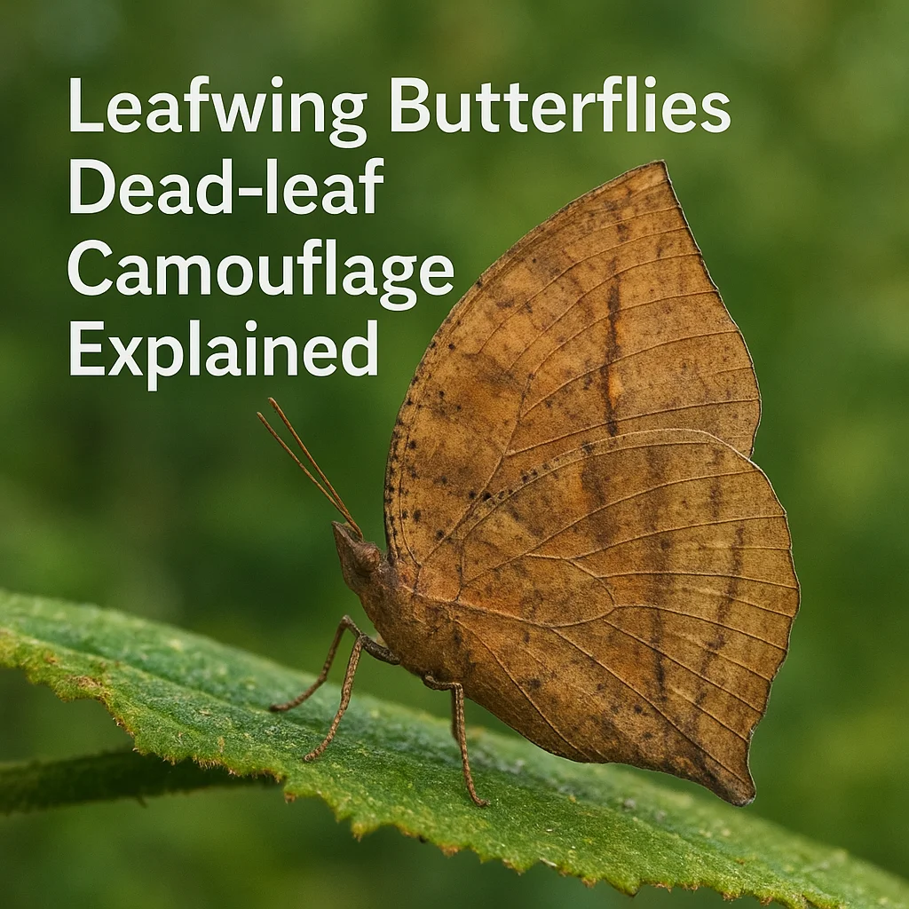 Leafwing Butterflies Dead-leaf Camouflage Explained