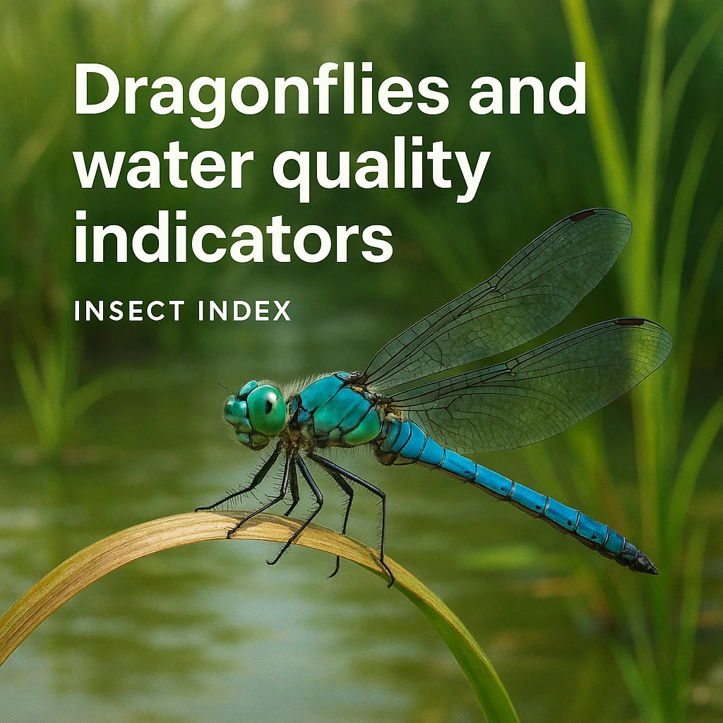 Dragonflies and water quality indicators