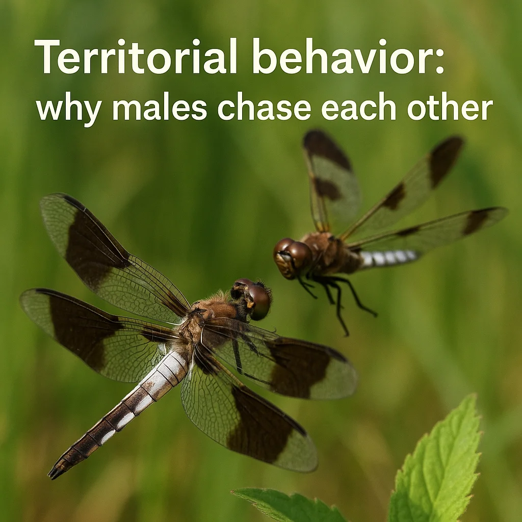 Territorial behavior: why males chase each other