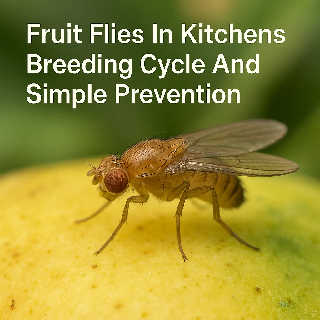 Fruit Flies In Kitchens Breeding Cycle And Simple Prevention