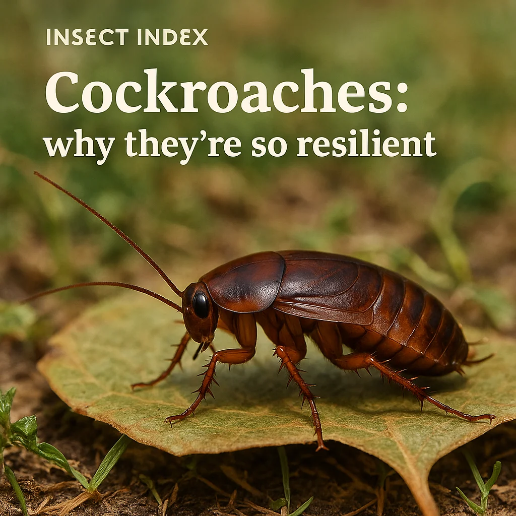 Cockroaches: why they’re so resilient