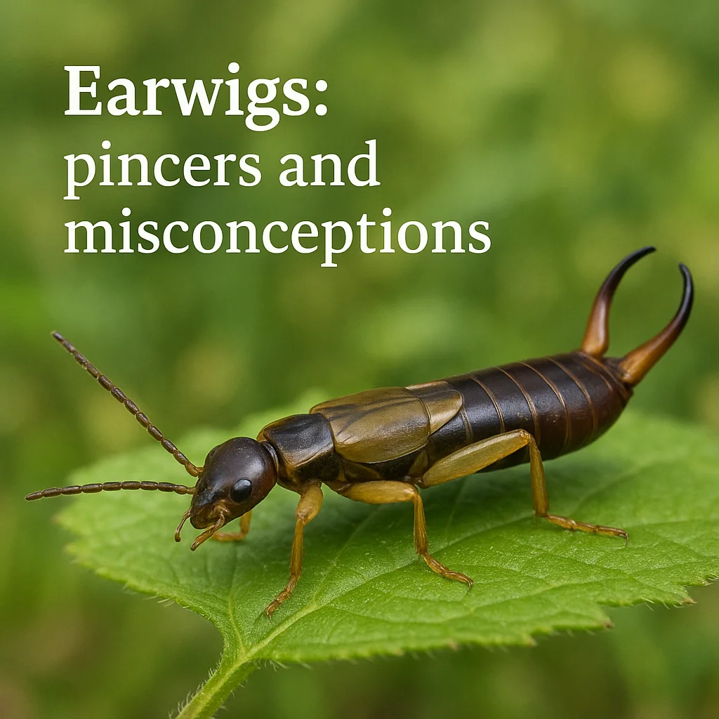 Earwigs: pincers and misconceptions