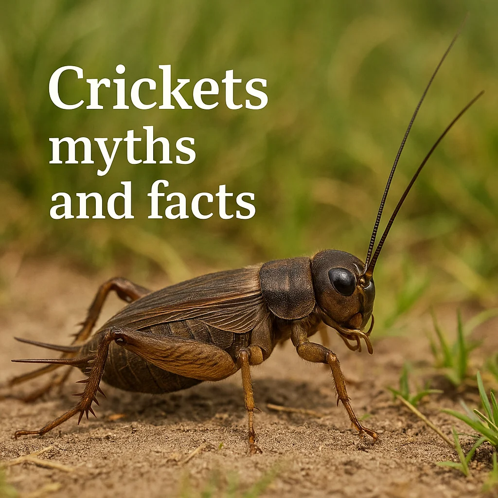 Crickets myths and facts