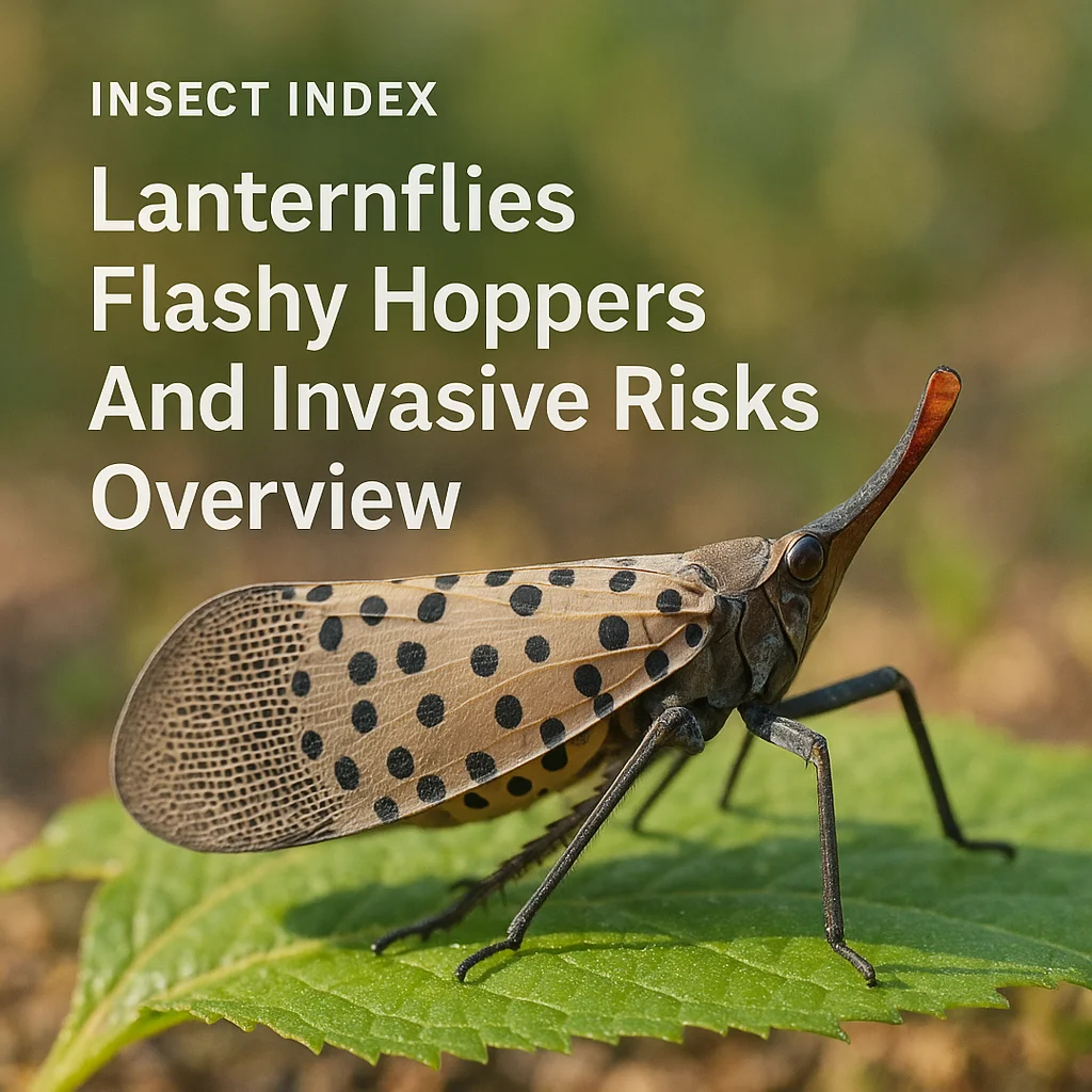 Lanternflies Flashy Hoppers And Invasive Risks Overview