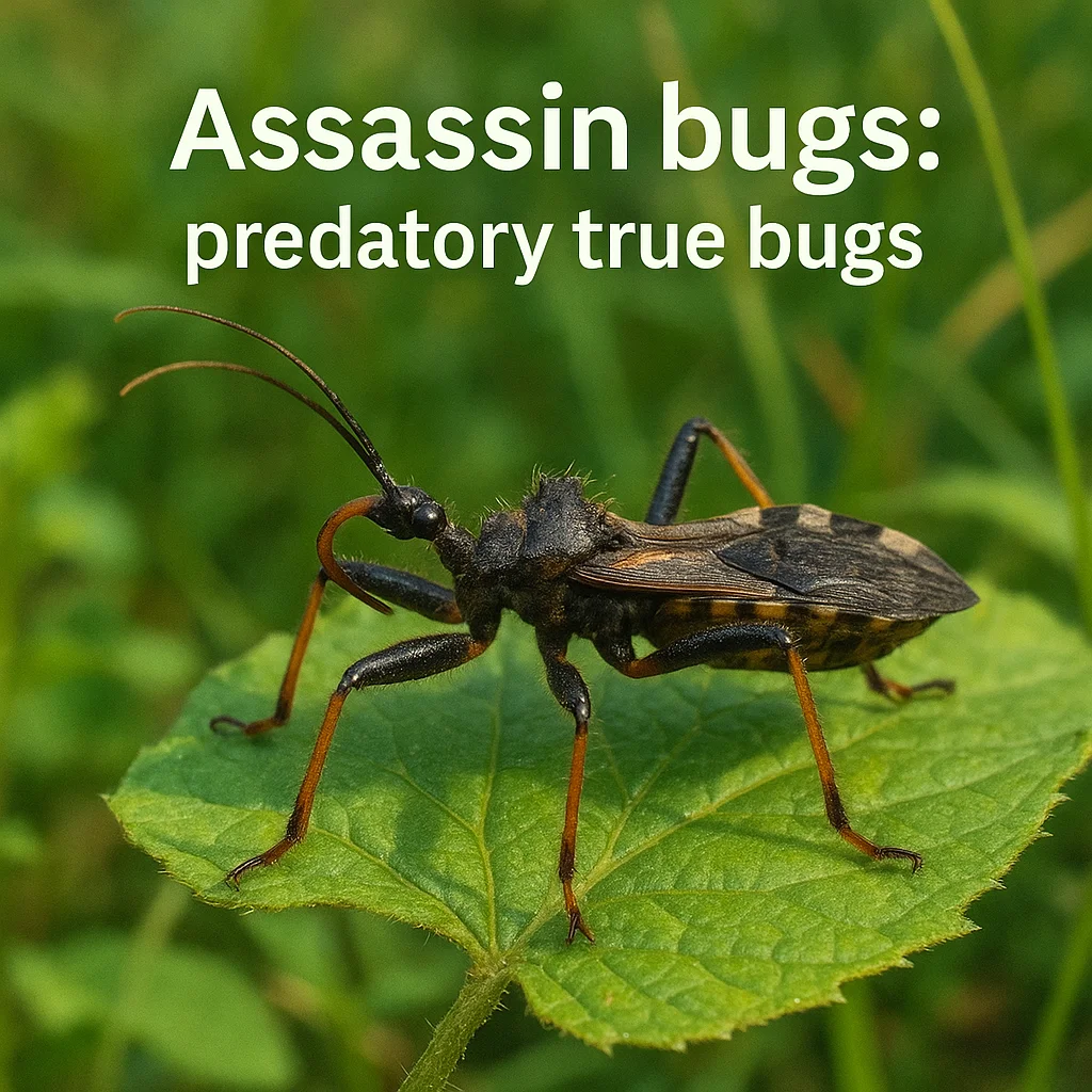 Assassin bugs: predatory true bugs
