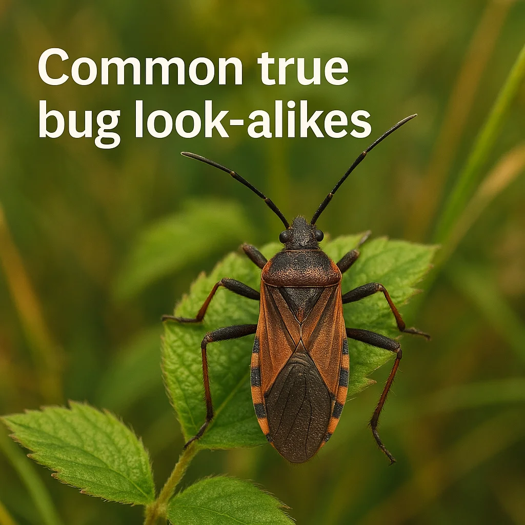 Common true bug look-alikes