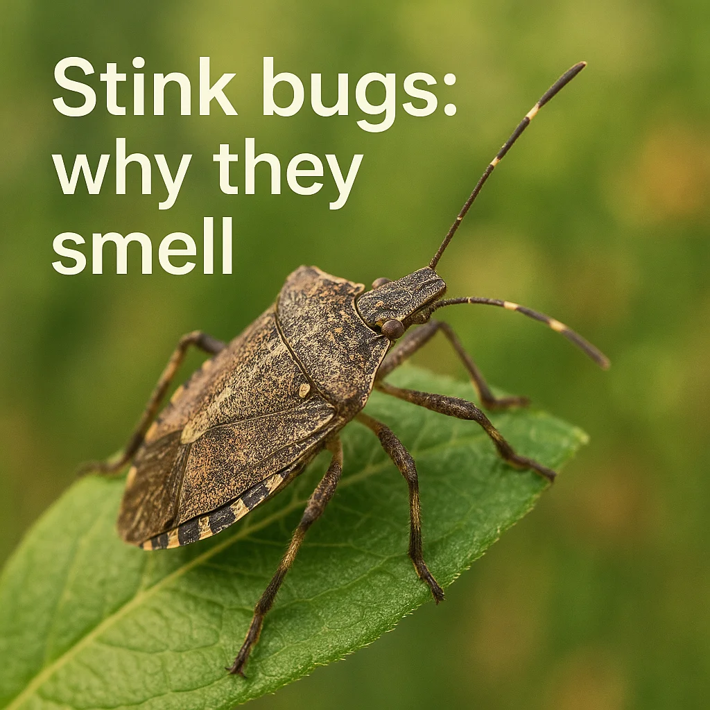 Stink bugs: why they smell